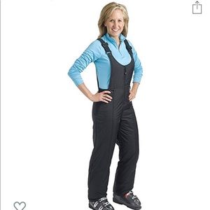 Rawik Women’s Snow Bib / Snow Pant - Black, Sz 10